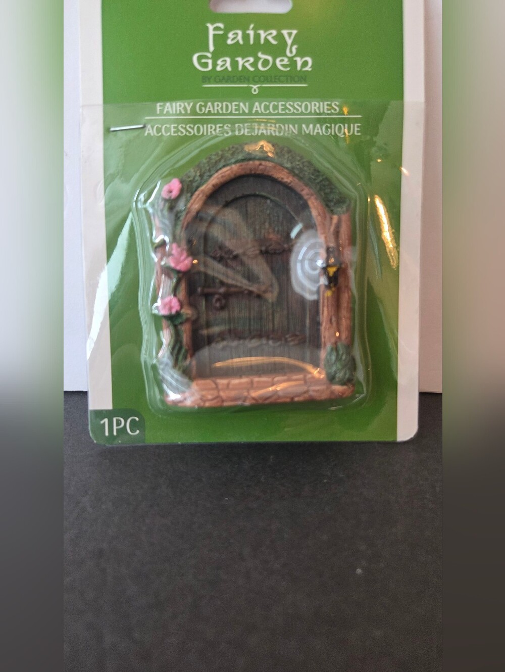 Fairy Garden Door Figurine Resin 3x2